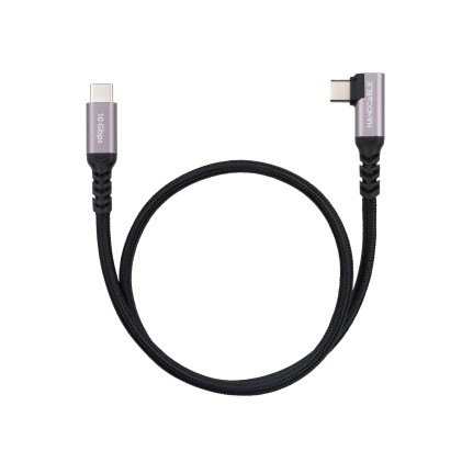 Nanocable 10.01.4700 cavo USB USB 3.2 Gen 2 (3.1 Gen 2) 0,5 m USB C Nero