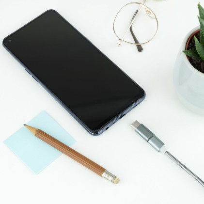 Nanocable 10.02.0011 adattatore per inversione del genere dei cavi USB C Micro USB Grigio