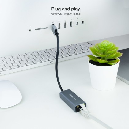 Nanocable 10.03.0405 scheda di rete e adattatore Ethernet 1000 Mbit/s