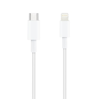 Nanocable 10.10.0600 cavo Lightning 0,5 m Bianco