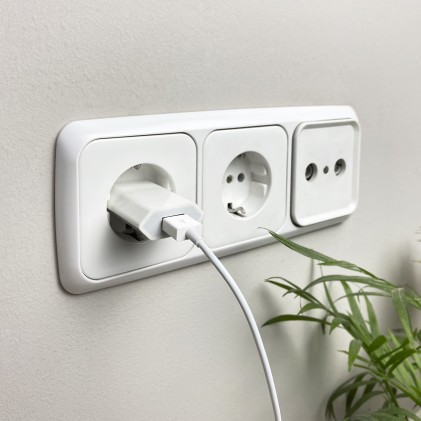 Nanocable 10.10.2001 Caricabatterie per dispositivi mobili Bianco Interno