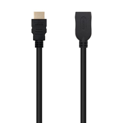 Nanocable 10.15.1011 cavo HDMI 1 m HDMI tipo A (Standard) Nero