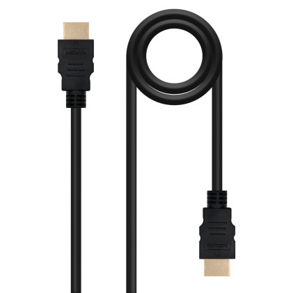 Nanocable 10.15.1700 cavo HDMI 1 m HDMI tipo A (Standard) Nero