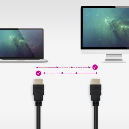 Nanocable 10.15.1700 cavo HDMI 1 m HDMI tipo A (Standard) Nero