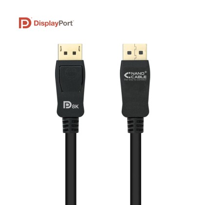 Nanocable 10.15.2501 cavo DisplayPort 1 m Nero