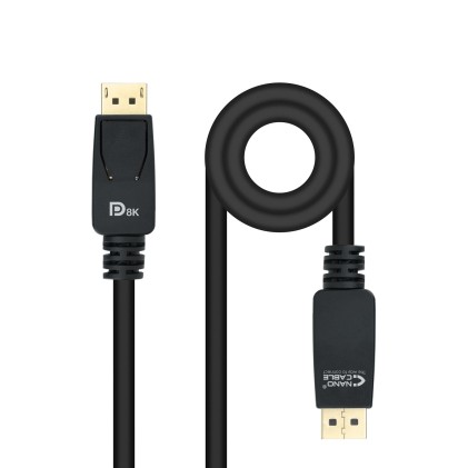 Nanocable 10.15.2503 cavo DisplayPort 3 m Nero
