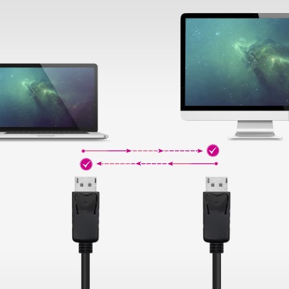 Nanocable 10.15.2803 cavo DisplayPort 3 m Nero