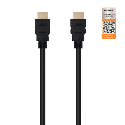 Nanocable HDMI V2.0, 1m cavo HDMI HDMI tipo A (Standard) Nero