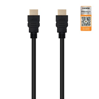 Nanocable HDMI V2.0, 3m cavo HDMI HDMI tipo A (Standard) Nero