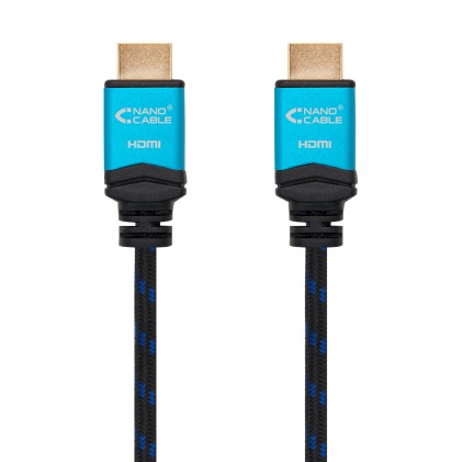 Nanocable 10.15.3703 cavo HDMI 3 m HDMI tipo A (Standard) Nero