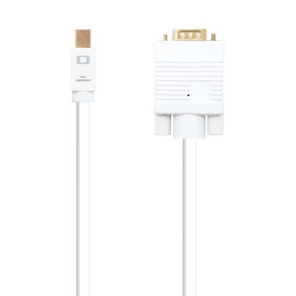 Nanocable 10.15.4103 cavo e adattatore video 3 m Mini DisplayPort VGA (D-Sub) Bianco