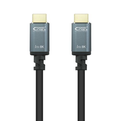 Nanocable 10.15.8000 cavo HDMI 0,5 m HDMI tipo A (Standard) Nero