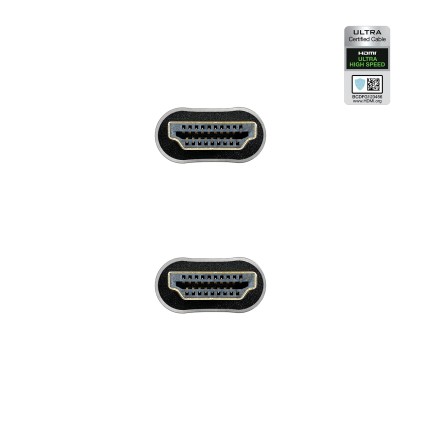 Nanocable 10.15.8103 cavo HDMI 3 m HDMI tipo A (Standard) Nero