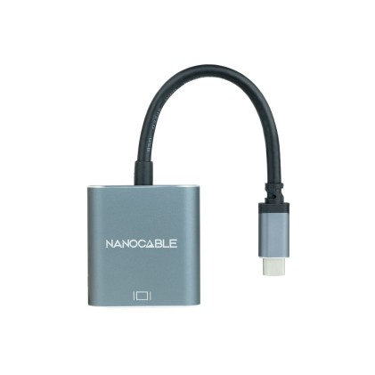 Nanocable 10.16.4101-G adattatore grafico USB 1920 x 1200 Pixel Grigio