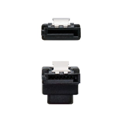 Nanocable 10.18.0301 cavo SATA 0,5 m Nero, Rosso