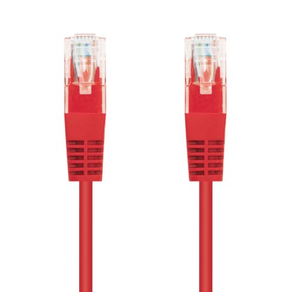 Nanocable 10.20.0101-R cavo di rete Rosso 1 m Cat5e U/UTP (UTP)