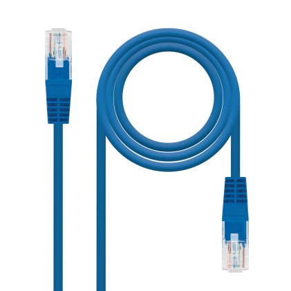Nanocable 10.20.0400-L30-BL cavo di rete Blu 0,3 m Cat6 U/UTP (UTP)