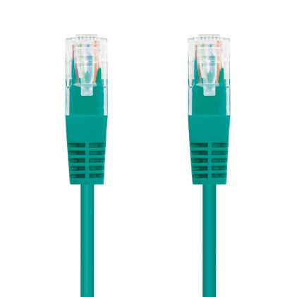 Nanocable 10.20.0403-GR cavo di rete Verde 3 m Cat6e U/UTP (UTP)