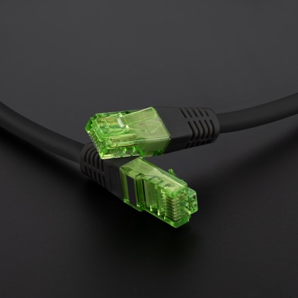 Nanocable 10.20.1410-BK cavo di rete Nero 10 m Cat6 U/UTP (UTP)