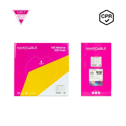 Nanocable 10.20.1700-100 cavo di rete Arancione 100 m Cat7 SF/UTP (S-FTP)