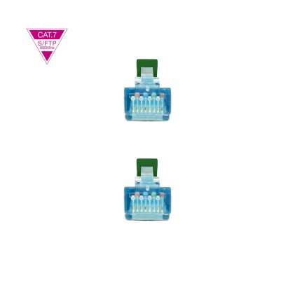 Nanocable 10.20.1700-GR cavo di rete Verde 0,5 m Cat7 SF/UTP (S-FTP)