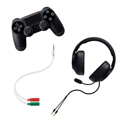 Nanocable 10.24.1201 cavo audio 0,2 m 3.5mm 2 x 3.5mm Bianco