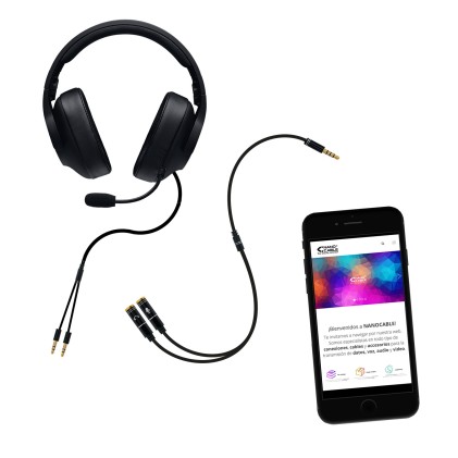 Nanocable 10.24.1202 cavo audio 0,3 m 3.5mm 2 x 3.5mm Nero