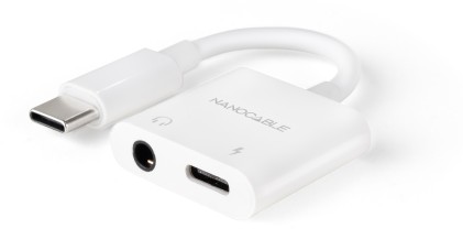 Nanocable 10.24.1206 replicatore di porte e docking station per laptop Cablato USB 3.2 Gen 1 (3.1 Gen 1) Type-C Bianco