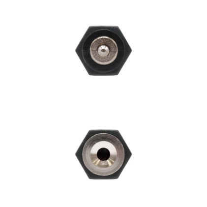 Nanocable 10.27.0002 adattatore per inversione del genere dei cavi 3,5 2,5 Nero