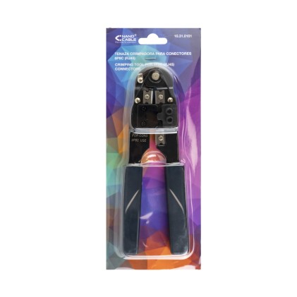 Nanocable 10.31.0101 pinza crimpatrice Nero