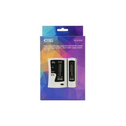 Nanocable 10.31.0301 tester per cavo di rete Grigio