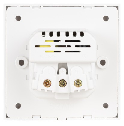 Presa da parete da incasso Nanocable tipo Schuko - 2xUSB-C PD - 3,4 A - Bianco