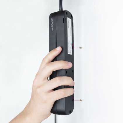 Nanocable 10.37.0004-BK prolunghe e multiple 1,4 m 4 presa(e) AC Interno Nero