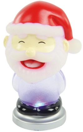 Super Babbo di Natale USB con Numerosi Effetti di Luce
