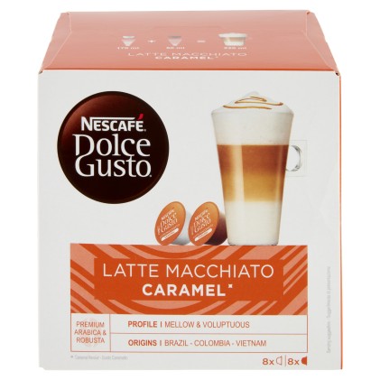 Capsule Nescaf&egrave; Dolce Gusto Latte Macchiato Caramel