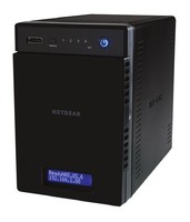 Netgear Nas Readynas 4Bay 2,5/3,5 Hdd/Ssd  (Max32Tb) 2 Porte Gigalan 3 Porte Usb3.0