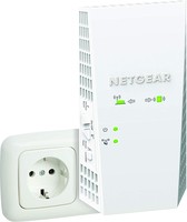 Netgear Range Extender Wi-Fi Ex6240 Wi-Fi Ac1900, 802.11Ac/Ax/A/B/G/N, Tecnologia Smart Roaming, Compatibile Con App Nighthawk