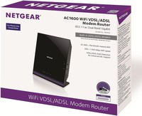 Netgear Router Vdsl/Adsl2/2+ Ac1600 Dual Band 5 Porte Giga Usb2.0