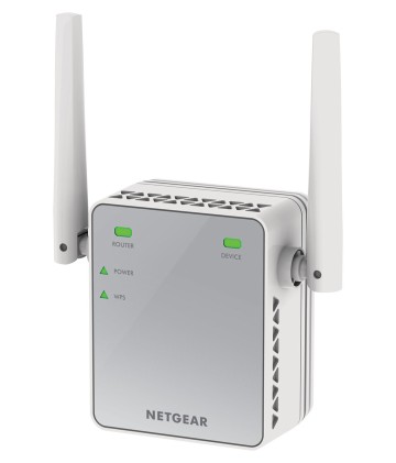 Netgear Wifi Range Extender Essentials 300 Mbit B/G/N, Porta Ethernet, 2 Antenne Esterne
