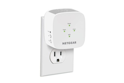 Repeater Wi Fi Netgear Ex6110-100Pes Ac1200 Range Extender White