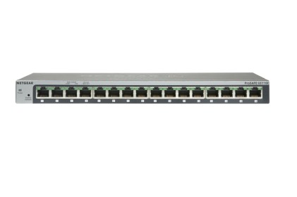 Switch 16P Gigabit Prosafe Alimenta Tore Esterno Netgear