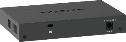 NETGEAR 5-Port Gigabit Ethernet PoE+ Plus Switch (GS305EP) Gestito L2/L3 Gigabit Ethernet (10/100/1000) Supporto Power over Ethernet (PoE) Nero