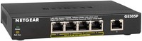 NETGEAR GS305P 5-Port PoE Gigabit Ethernet Unmanaged Switch Fanless Metal Cost-effective Low-power consumption