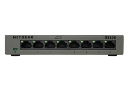 Switch 1000T 8P NETGEAR GS308