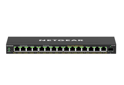 Netgear Switch 16 Porte Di Cui 15 Poe, 180W, Vlan, Qos, Igmp Snooping