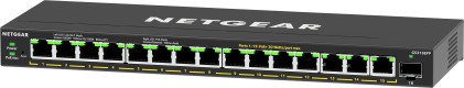 Netgear Switch 16 Porte Di Cui 15 Poe, 231W, Vlan, Qos, Igmp Snooping
