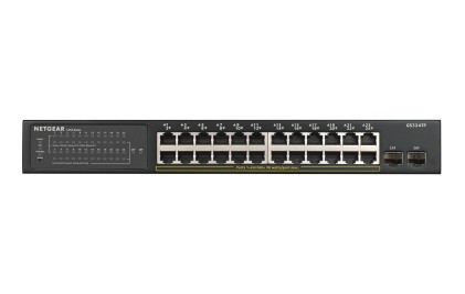 Netgear Switch 24 Porte Poe Gigabit Smart Managed, Rack Montabile