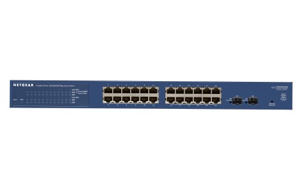 Switch Netgear Prosafe 24P Gigabit Feature:128Vlan-Rstp-Mstp