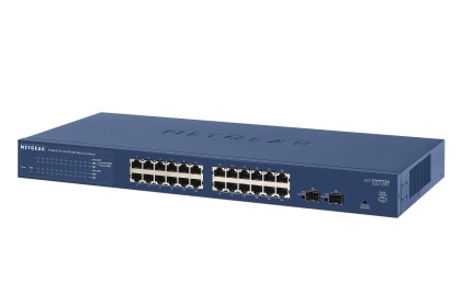 Switch Netgear Prosafe 24P Gigabit Feature:128Vlan-Rstp-Mstp