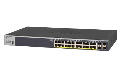 Netgear GS728TPP Gestito L2/L3/L4 Gigabit Ethernet (10/100/1000) Nero 1U Supporto Power over Ethernet (PoE)